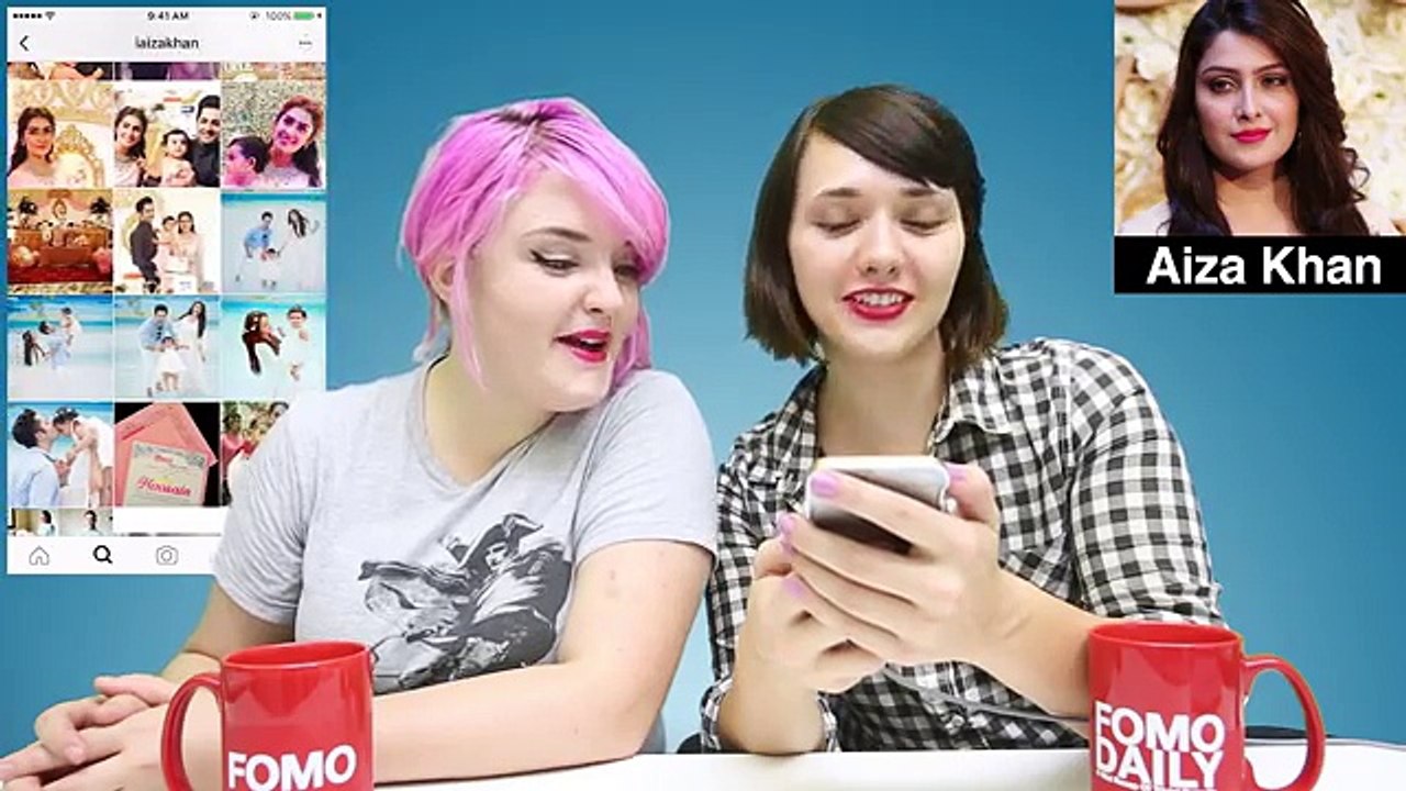 Americans Saw Beautiful Pakistan Actresses First time and checking their Instagram !