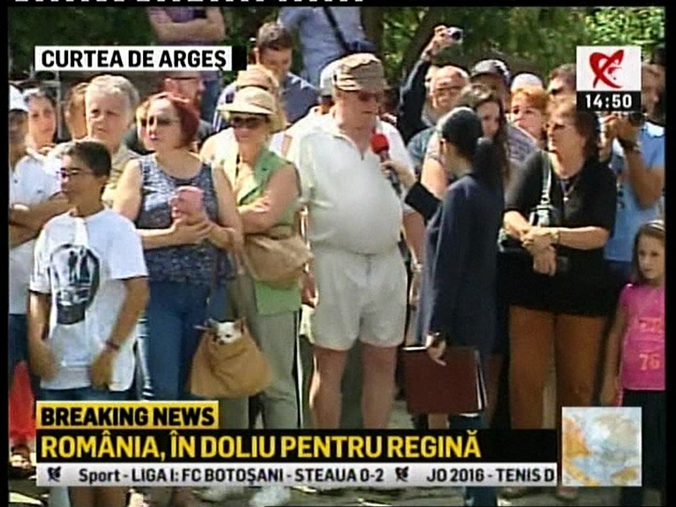 Funerariile Reginei Ana a Romaniei - Ultimul Drum spre Curtea de Argesi(13.August.2016)