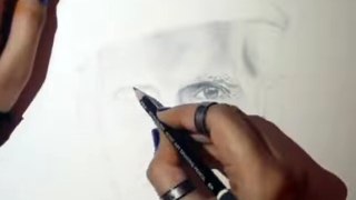 Amazing Sketch of the founder of Pakistan Quaid e Azam - Must Watch