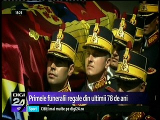 Funerariile Reginei Ana a Romaniei - Bucuresti 13 August 2016