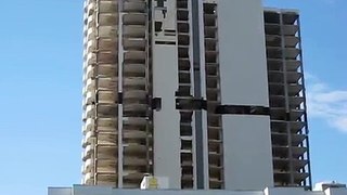 Huge Building crashes by blasts