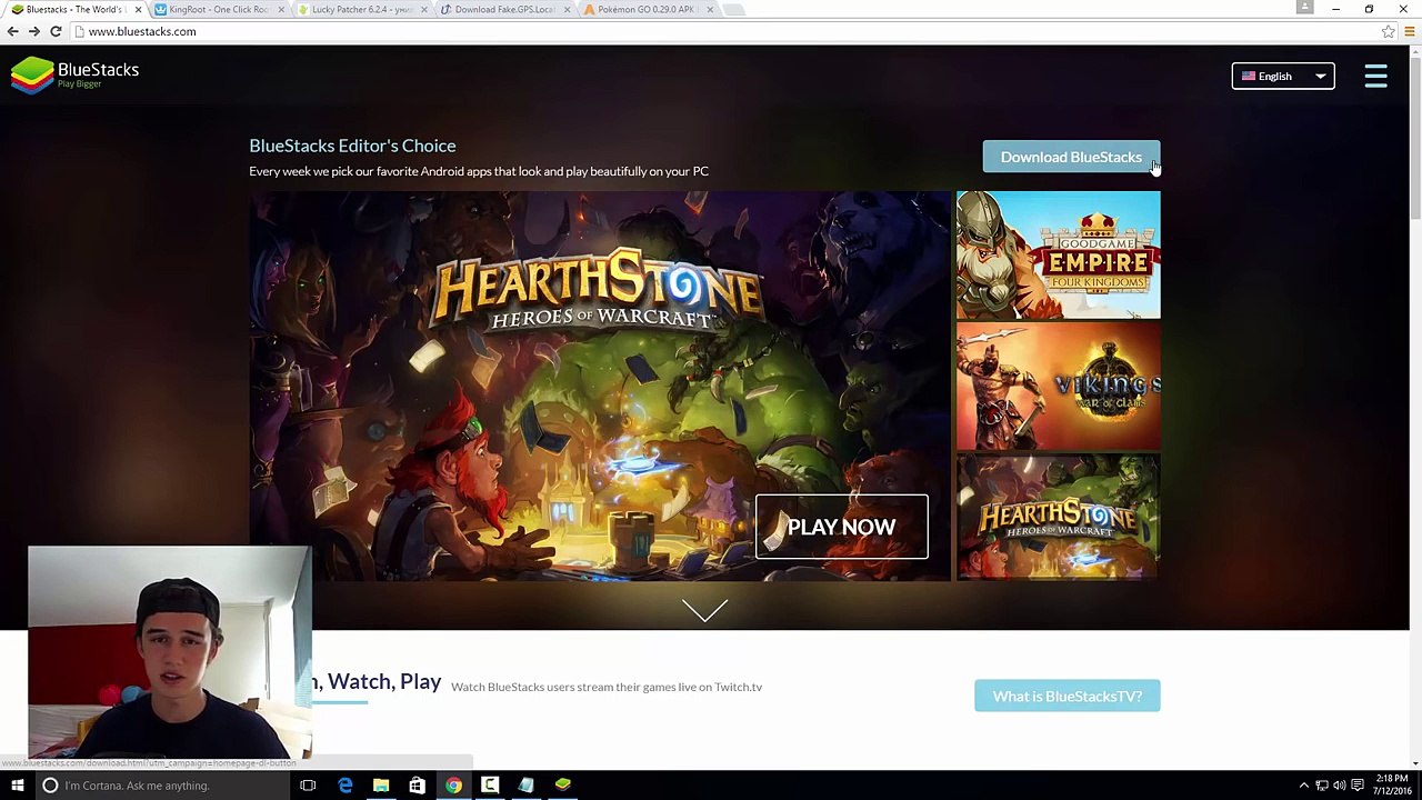 How To Play Pokemon Go On Pc Mac With Bluestacks With Crash Freeze Fixes Video Dailymotion