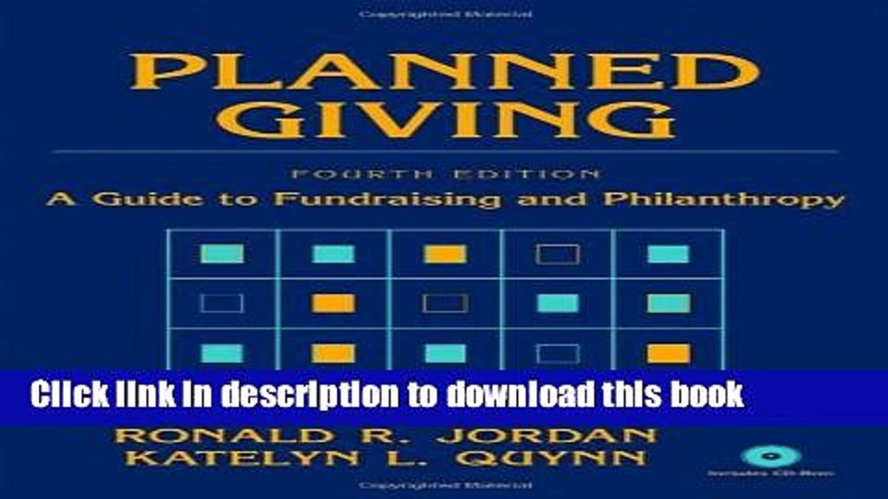 [Download] Planned Giving: A Guide to Fundraising and Philanthropy Paperback Free