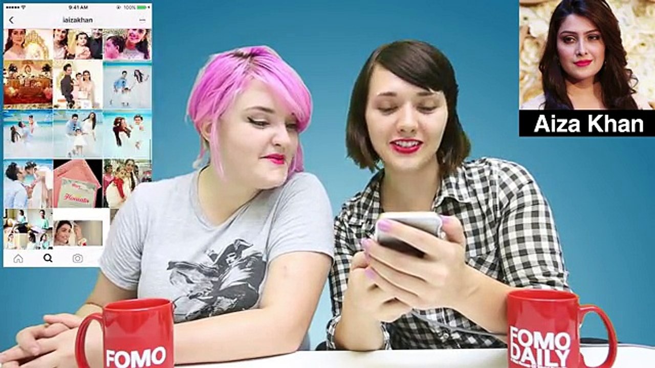 Americans Saw Beautiful Pakistan Actresses First time and checking their Instagram