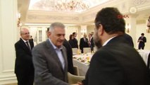 Başbakan Binali Yıldırım, Çankaya Köşkü'nde Medya Temsilcileri ile Bir Araya Geldi