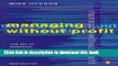 [Download] Managing without profit : The art of managing third-sector organization Hardcover Online