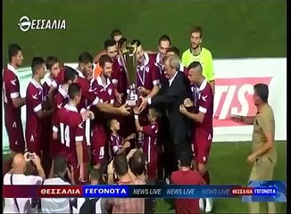 ΑΕΛ-Ξάνθη 1-2  6ο φιλικό 10-08-2016 Tv thessalia