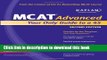 [Popular Books] Kaplan MCAT Advanced: Your Only Guide to a 45 (Kaplan MCAT 45) Free Online