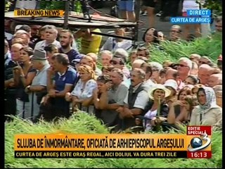 Regina Ana a Romaniei - Slujba de Inmormantare de la Curtea de Arges(13.Aug.2016)(01)