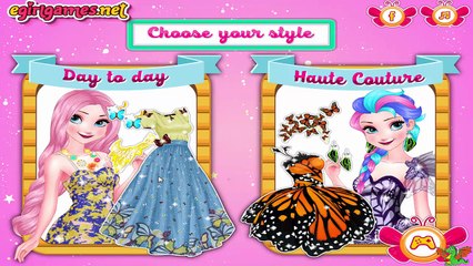 Elsa Butterfly Queen Game - Frozen Video Games For Girls