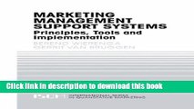 [Download] Marketing Management Support Systems: Principles, Tools, and Implementation