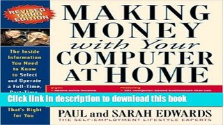 [Download] Making Money with Your Computer at Home Hardcover Free