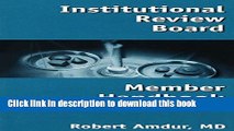 [Popular Books] Institutional Review Board Member Handbook Free Online