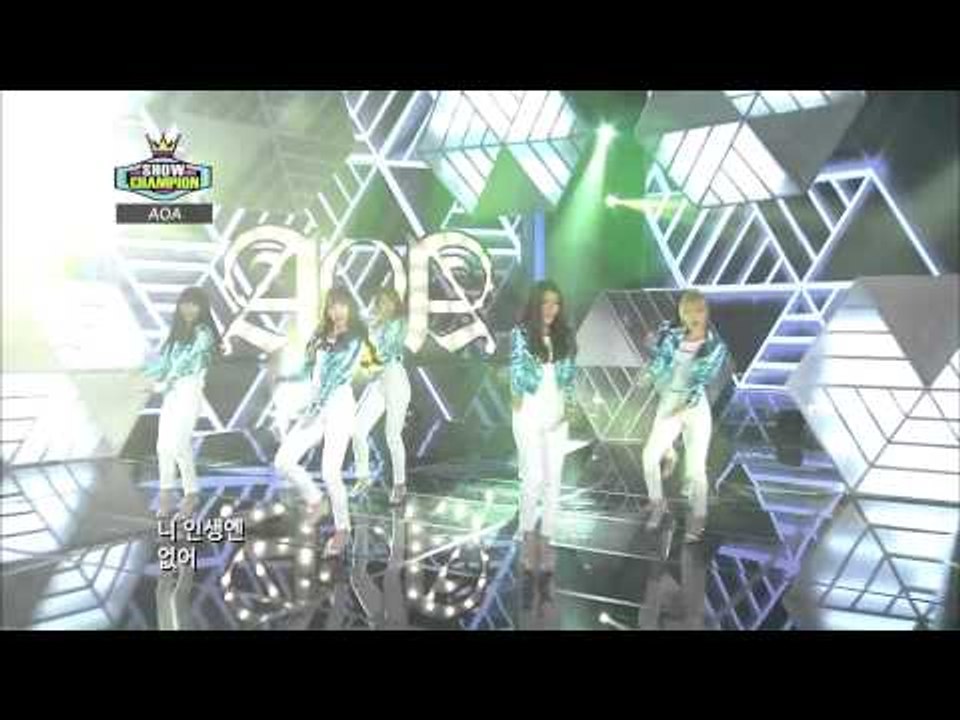 쇼챔피언 36회 AOA   GET OUT / 에이오에이 겟아웃 / エイオーエイ ゲッタウト
