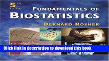 [Popular Books] Fundamentals of Biostatistics (with Data Disk) Full Online