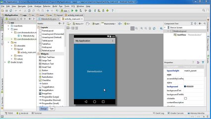 Android App Development for Beginners - 11 - Designing the User Interface (720p_30fps_H264-192kbit_AAC)