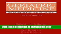 [Popular Books] Geriatric Medicine: An Evidence-Based Approach (Geriatric Medicine (Cassel)) Full