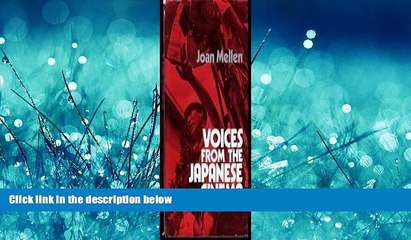 Popular Book Voices from the Japanese Cinema (Cloth)