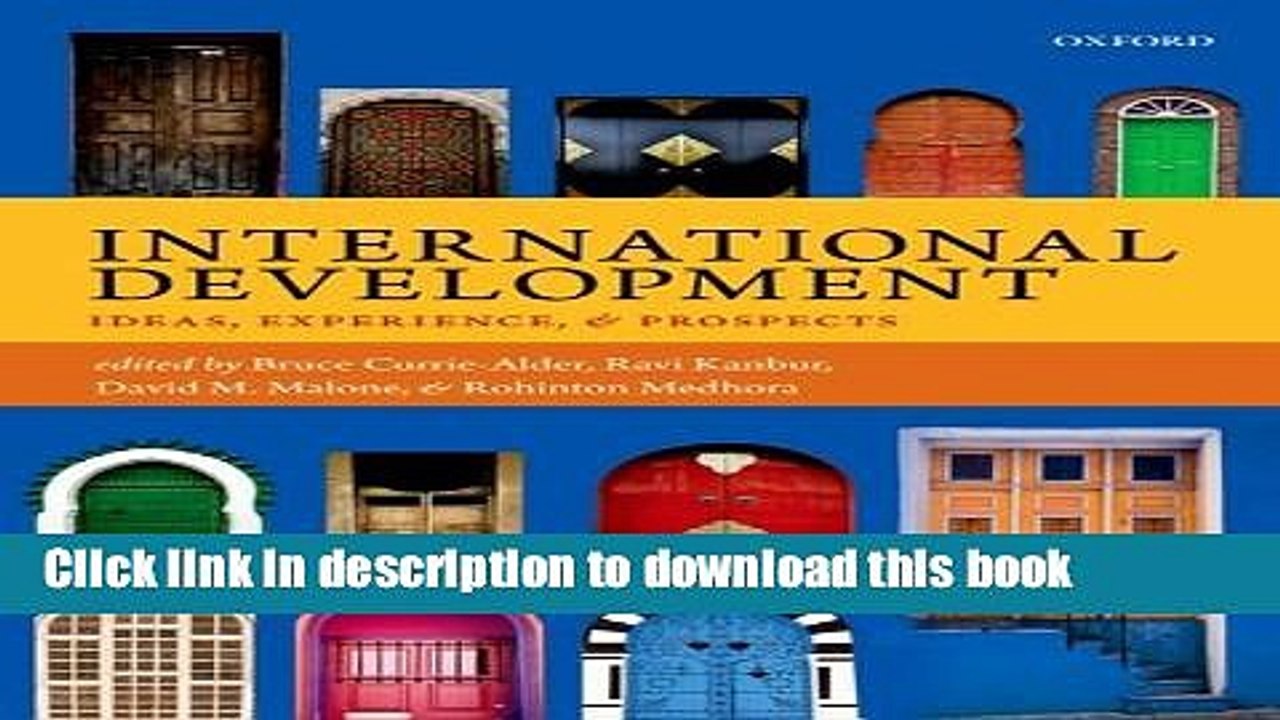 [Download] International Development: Ideas, Experience, and Prospects Kindle Free