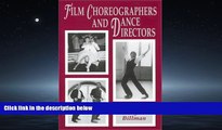 Online eBook Film Choreographers and Dance Directors: An Illustrated Biographical Encyclopedia