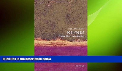 Free Download: Keynes – A Very Short Introduction 📘
