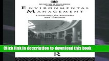 [Download] Environmental Management: Guidelines for Museums and Galleries Hardcover Collection