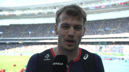 Jeux Olympiques 2016 - Athlétisme (100 M) - La réaction de Christophe Lemaitre après les séries