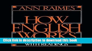 [Popular Books] How English Works: A Grammar Handbook with Readings Free Online