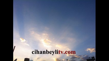 Bulutların Akşam Üstü Gölge Ahengi...