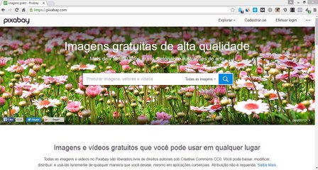 Pixabay imagens e vídeos sem direitos autorais