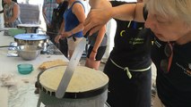 Atelier crêpes au Festival Les Celtiques