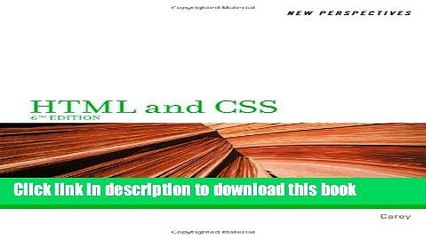[Download] New Perspectives on HTML and CSS: Comprehensive Hardcover Collection