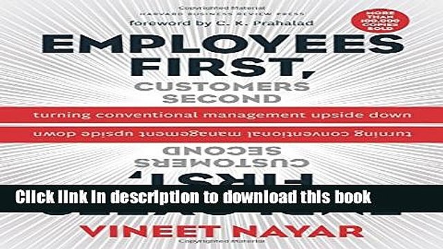 [Download] Employees First, Customers Second: Turning Conventional Management Upside Down Kindle