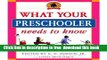 [Download] What Your Preschooler Needs to Know: Read-Alouds to Get Ready for Kindergarten (Core