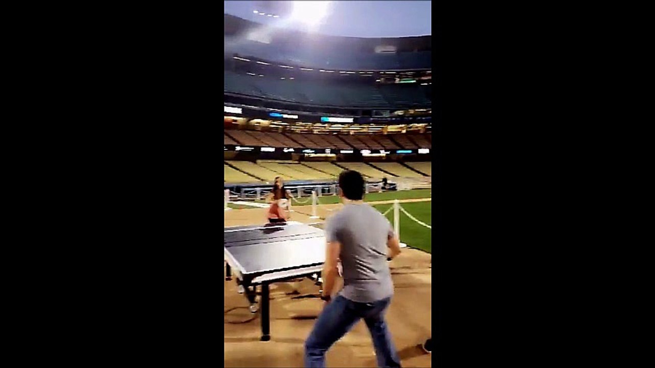 Derek Hough at Ping Pong 4 People 081116