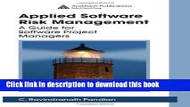 [Download] Applied Software Risk Management: A Guide for Software Project Managers Kindle Online