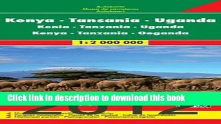 [Download] Kenya/Uganda/Tanzania Road Map Hardcover Free