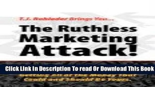 [Download] The Ruthless Marketing Attack! Hardcover Online