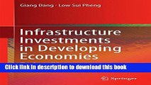 [Download] Infrastructure Investments in Developing Economies: The Case of Vietnam Paperback