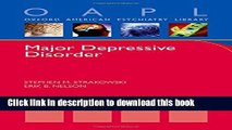 [Popular] Major Depressive Disorder Kindle Free