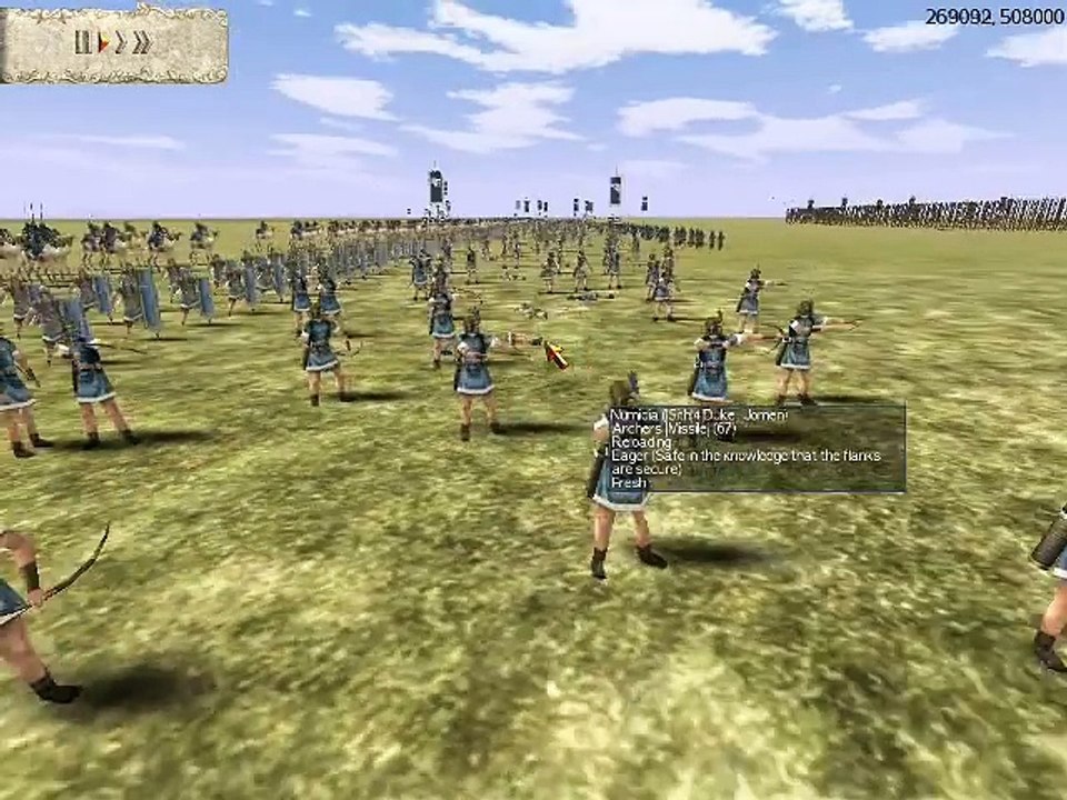 Rome Total War Online Battle #1202  Macedon vs Numidia