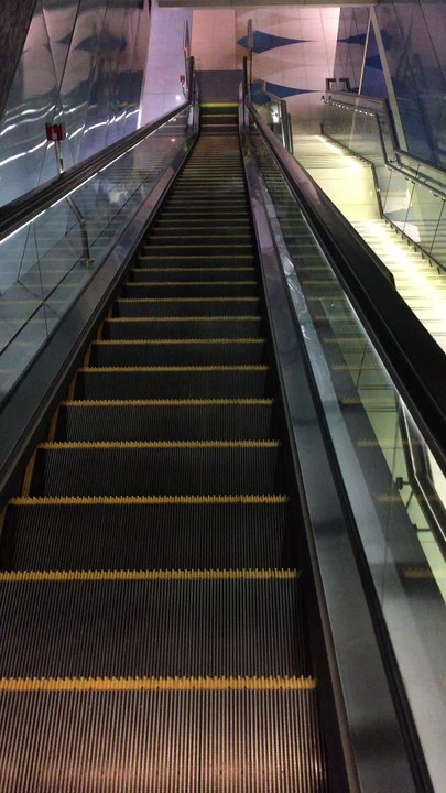 Metro Train Station In UAE