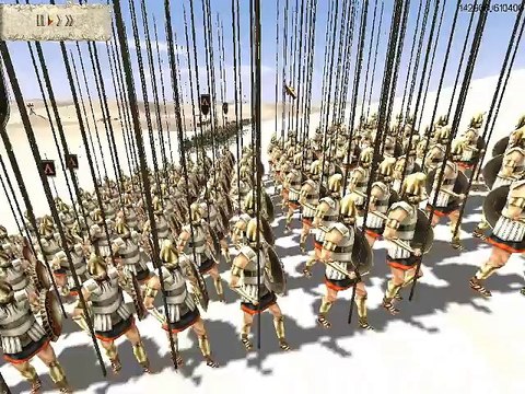 Rome Total War Online Battle #1348 Macedon vs Germania
