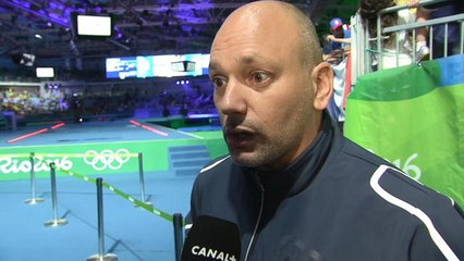 Jeux Olympiques 2016 - Escrime - Interview de Hugues Obry