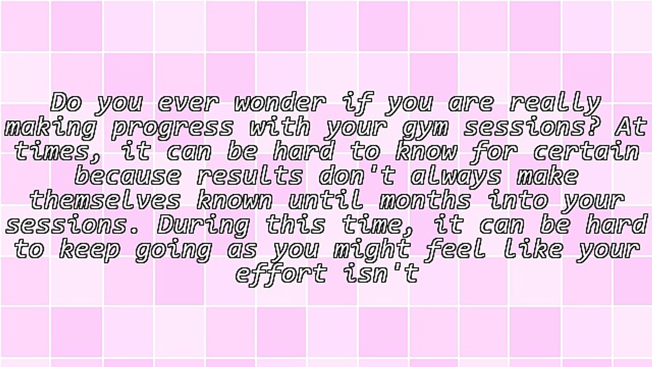 Exercises and Workouts - Four Signs Your Workout Program Is Working