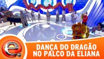 Dança do Dragão no palco da Eliana