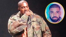 Kanye West Surprises Crowd At Drake Concert