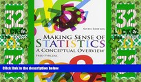 Must Have PDF  Making Sense of Statistics: A Conceptual Overview  Best Seller Books Most Wanted