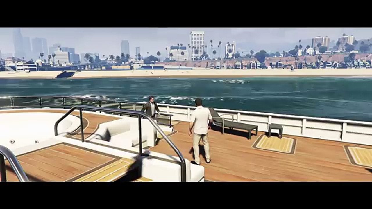 The Wolf of Wall Street recreated in GTA V