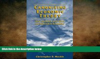 Free [PDF] Downlaod  Canonizing Economic Theory: How Theories and Ideas are Selected in